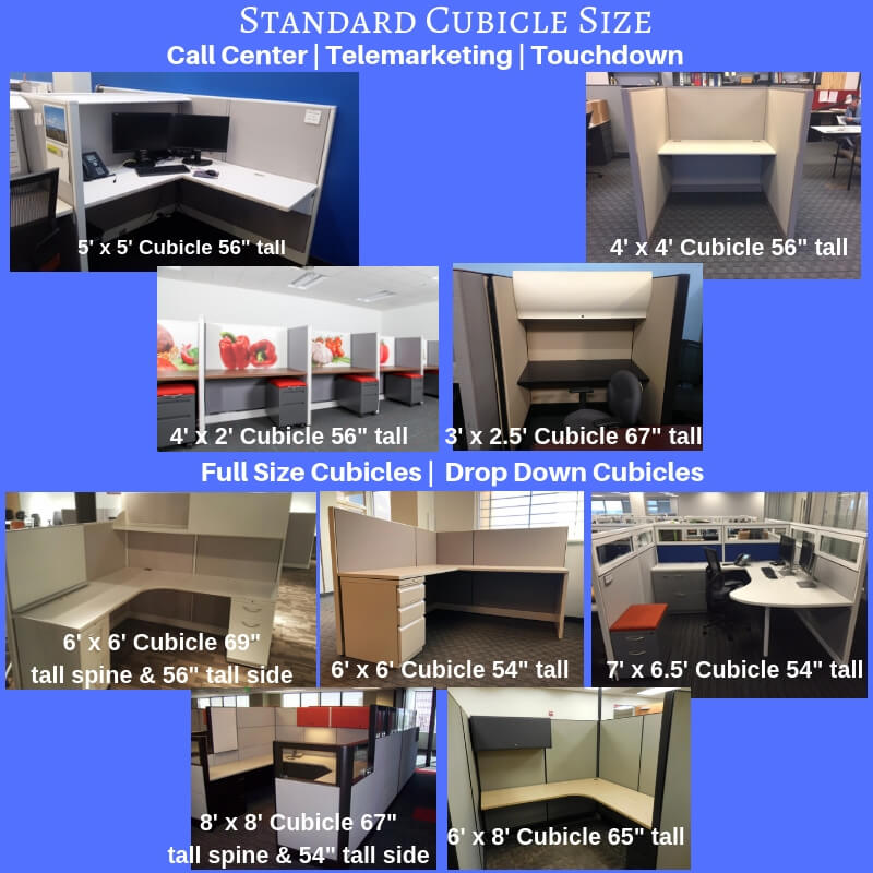 Standard Sizes Of Office Cubicles Greencleandesigns Cubicle Dimension